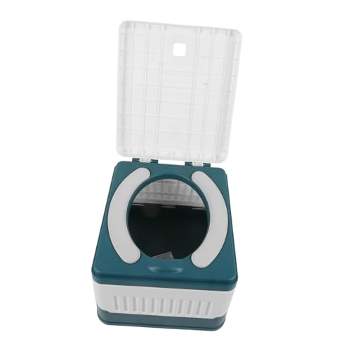 TOVINANNA Folding Toilet Car Toilet Emergency Toilet Travel Toilet Portable Potty Portable Commode Trash Bin Portable Camping Toilet Trailer Potty Foldable Potty Outdoor Travel Closestool Pp