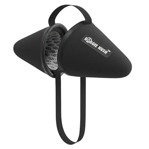 DOGGIE HUSH® Pro - Advanced Ear Protection for Dogs, Noise cancelling, designed for sound-sensitive dogs that need extra comfort and quiet (Medium)