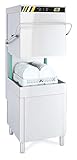 Durchschubspülmaschine, 745x877x1571/2051 mm, 60-85 °C, 6-60 Körbe/h