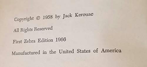 THE SUBTERRANEANS by Jack Kerouac /1st Edition B00851V5TQ Book Cover