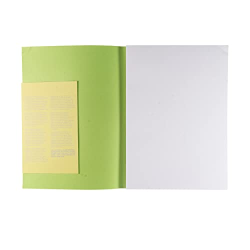 Cahier à reliure à colle Fabriano Ecoqua Plus A4 pointillé luxe vert