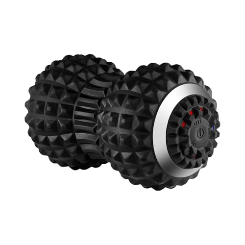 Rodillo De Masaje Vibrante | Bola de con Masaje por Vibración para Cuello | Equipo para Aliviar la Cervical,Para Hogar Oficina Gimnasio Viajes Yoga Apartamento