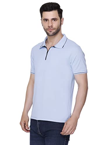 Image of Colors & Blends - Men's Activewear Zipper Polo