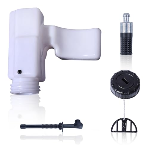 Tanque de Aceite para Stihl MS 170, MS 180, 017, 018 Motposierra, ADEFOL Depósito de Aceite con Tapa + Filtro + Manguera Piezas de Repuesto Accesorio Oil Tank Pieza de Reemplazo