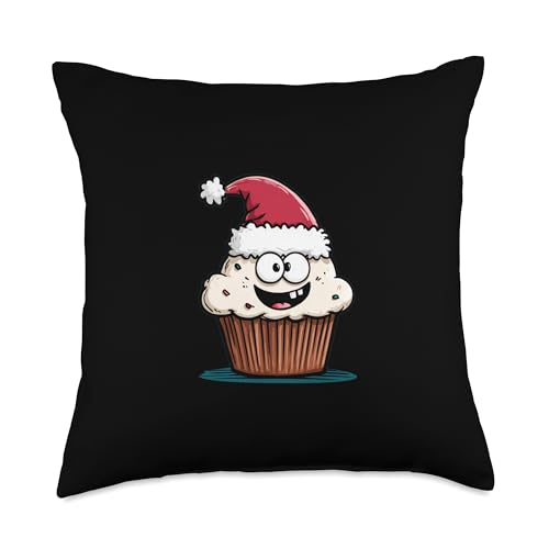 Cool Festive Cupcake Costume for Muffin and Santa Hat Lovers