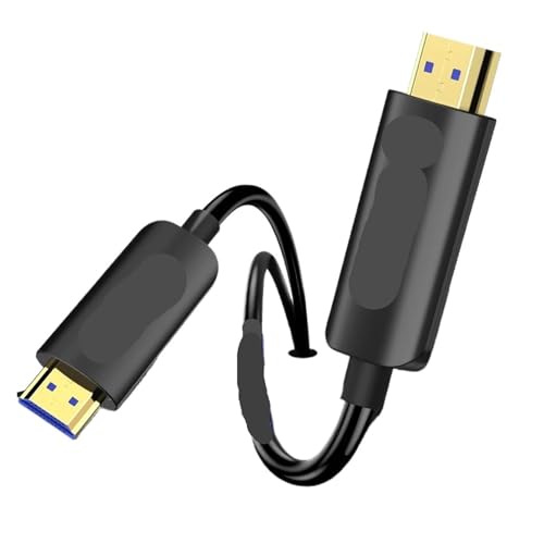 MOSHOU 8K 光ファイバー HDMI 2.1 ケーブル 60Hz 4K 120Hz 48Gbps 超高速ダイナミック HDR HDCP & .3 EARC P;S/5 RTX4080 用(Pro Max Version,10m(32.81))