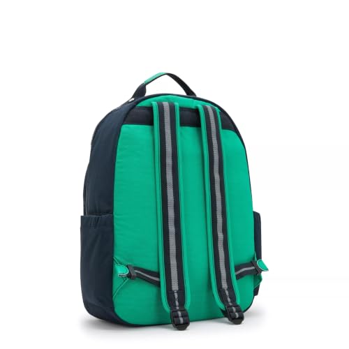 Image of Kipling Women's Seoul Bts 15 inch Laptop Backpack, Durable, Roomy with Padded Shoulder Straps, Built-In Protective Sleeve