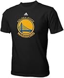 Golden State Warriors Primary Logo Adidas Black T Shirt