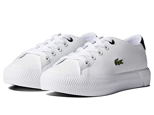 Lacoste Gripshot 0121 1 Cuc (Little Kid) White/Black 1 Little Kid M