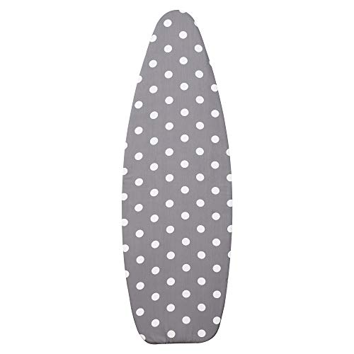 SHERWOOD Adjustable Size Ironing Board Cover - Fits Standard Size 15 x 54 and Large Boards up to 18 x 54 - Resists Scorching and Staining, Elastic Edge, Thick Padding (Bubbles)