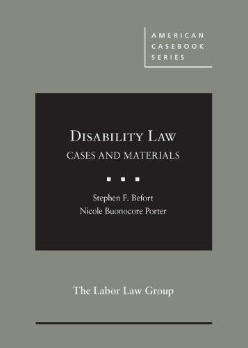 Buy Disability Law: Cases and Materials (American Casebook Series) — BookShops.in