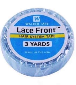 Fita adesiva p/colar lace front, perucas e mega hair 3 metros walker tape