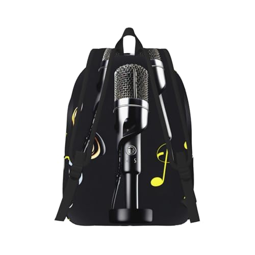 Mochila de viaje ergonómica de notas musicales contra la fatiga en senderismo 3