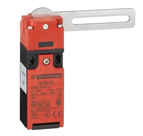 Interruptor de seguridad XCSPL561 con palanca recta ajustable 1NC 1NO y salida Pg11 2