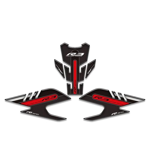 Kit autocollants réservoir Yamaha YZF R3 pour trajets quotidiens