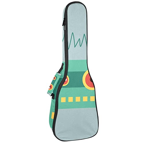 Sac ukulélé ténor étanche et rembourré dessin animé pour concert
