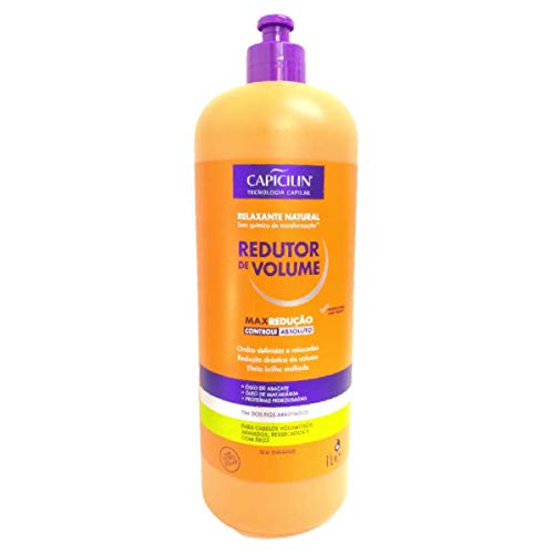 Linha Redutor de Volume Capicilin - Relaxante Natural 1000 Ml - (Capicilin Volume Reducer Collection - Natural Relaxer 33.8 Fl Oz.)