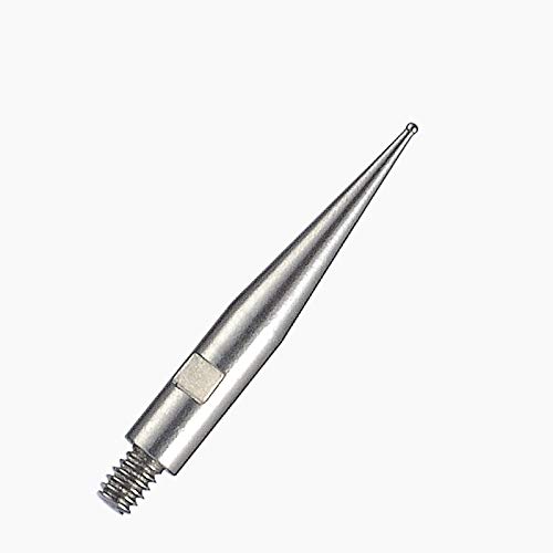 Contact Points for Dial Test Indicator M1.6 Thread Shank 0.6mm Diameter Carbide Ball 20.9mm Long