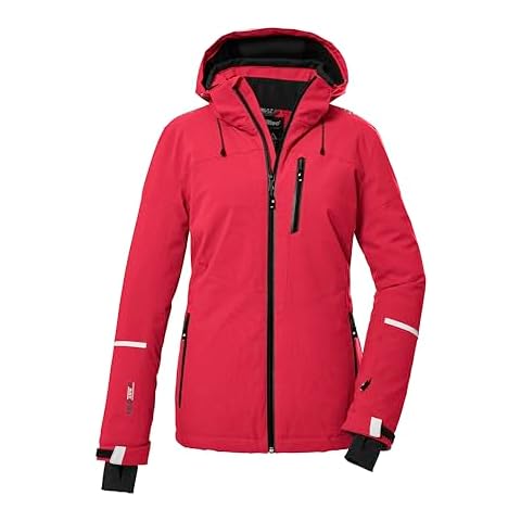 killtec KSW 81 Insulated Ski Jacket (Women's), Modern Red, 18, Regular Cover