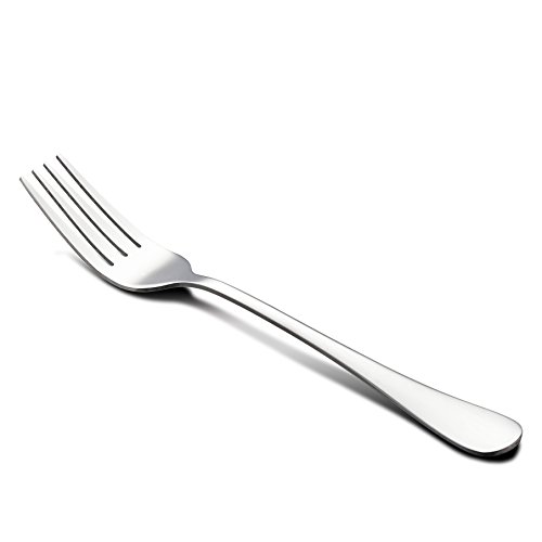 Salad Forks Set of 12, LIANYU Stainless Steel Silverware Flatware Forks, Appetizer Dessert