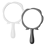 Contenu et taille : vous recevrez 2 miroirs de poche en forme de rose. Chaque miroir mesure 13 x 8 cm (L x l) et la taille de la poignée est de 5,5 x 1,8 x 0,6 cm (L x l x H). Parfait pour un usage personnel ou comme cadeau.