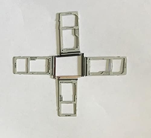 Lysee Mobile Phone Housings & Frames - 50pcs/lot Dual / Single Sim Tray Holder For Samsung Galaxy S9 G960 G960F S9 Plus G96 SIM Card Tray Slot Holder Replacement Part - (Color: Dual SIM Gray)