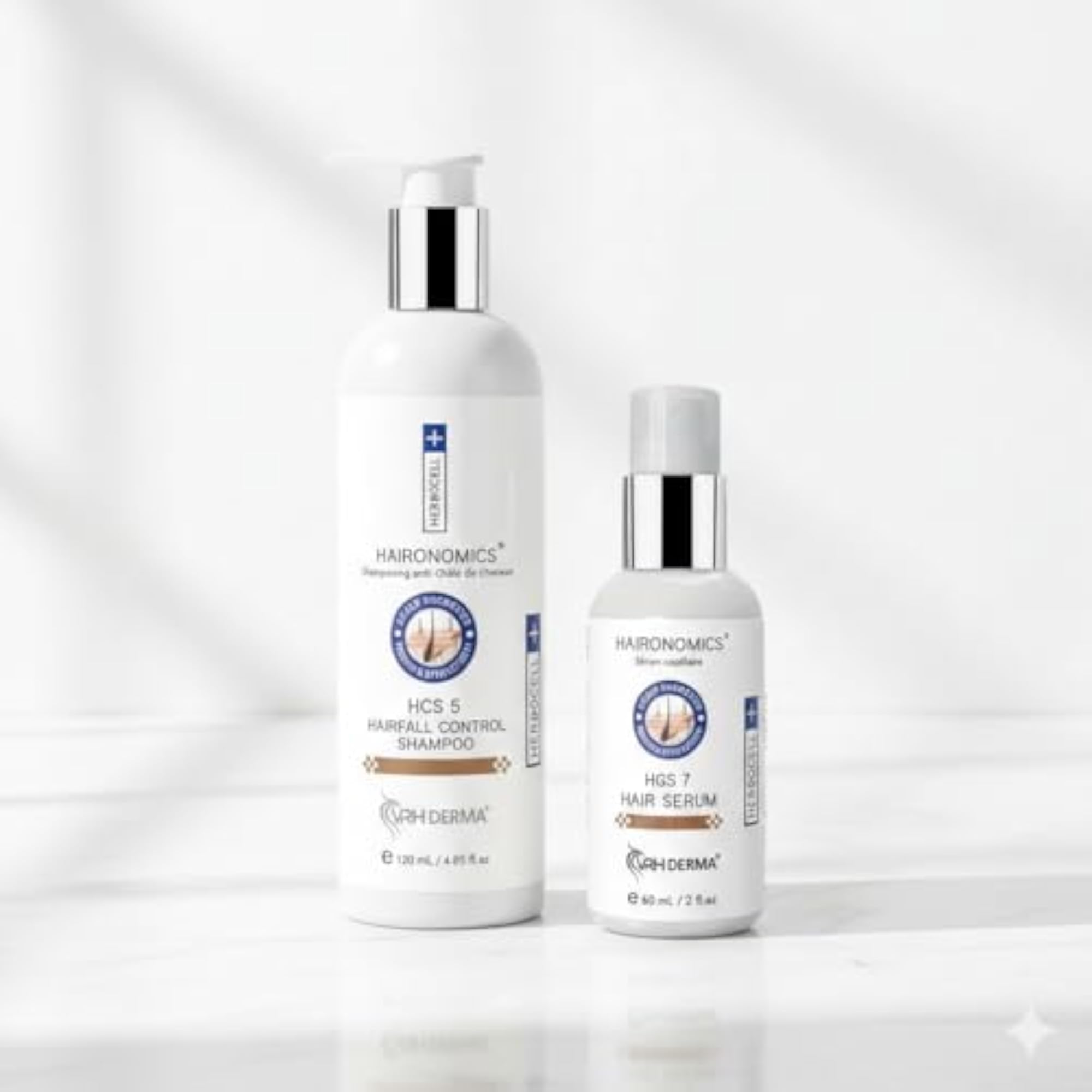 Hair Growth Serum & Hair Fall Control Shampoo Combo