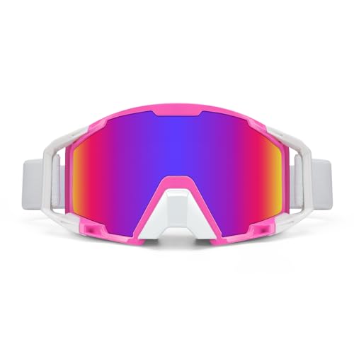 Image of Motorcycle Goggles ATV Goggles Motocross Bendable OTG Goggles Windproof Racing Goggles Off Road Goggles Nose Guard Wrap Ski Goggles Dustproof Over Glassess