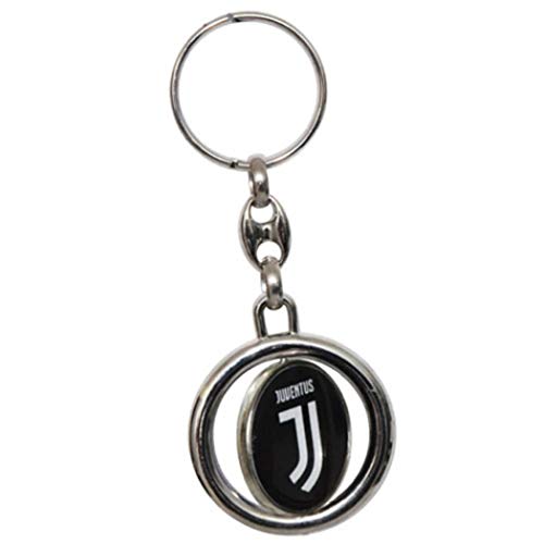 Portachiavi Girevole in Metallo resinato Juventus
