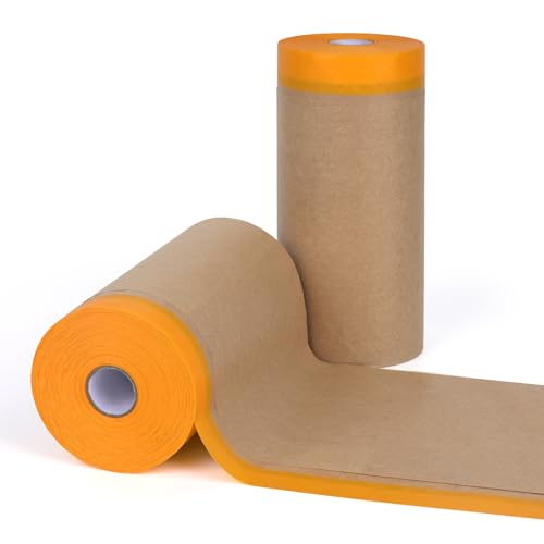 Painter's Masking Paper & Tape 2-Pack 12 x 65