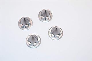 GPM for TRAXXS 1/5 X-MAXX 6S/8S Monster Truck Aluminium 22MM Wheel Cone Locker - 4PCS (Gray)