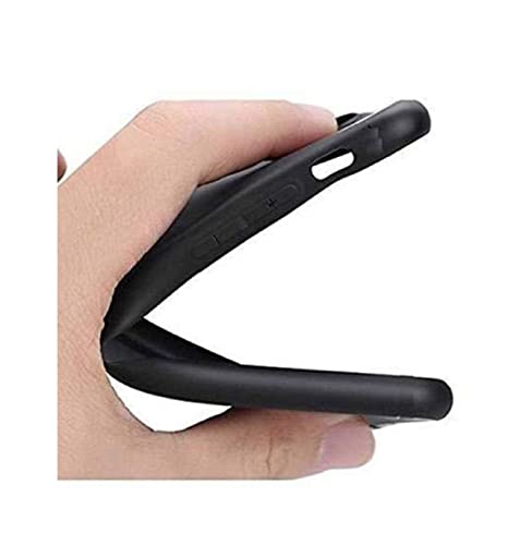 Image of Mobile Back Cover Case for Honor Y5Prime (Silicone Case|CameraProtection|Black SC1510)