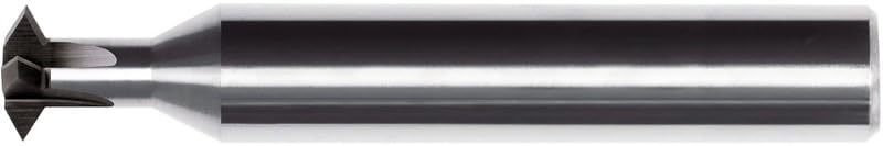 1/8" 60 Degree Included Angle Carbide Double Angle Cutter 3/8" Reach