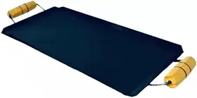 Chapeira Pequena Hambúrguer Bife Fogão Churrasqueira 35 cm x 24 cm para Churrascos Familiares e Refeições Rápidas em Casa