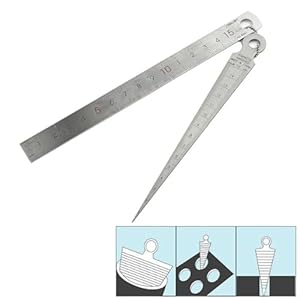 Fubesk Stożkowy Miernik Głębokości 150mm