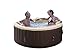 Jbay.Zone 7150017 bañera Jacuzzi Hinchable eléctrica, 800 Liters, Negro, 180 x 180...