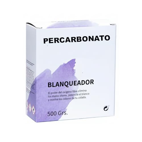 CABLEPELADO - Percarbonato Sódico Blanqueador (500g) | Limpiador con Oxígeno Activo para Ropa y Superficies | Elimina Manchas de Grasa y Vino | Desinfecta la Colada
