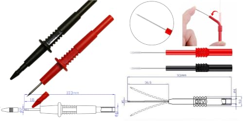 Image of Test Lead Set,4mm Banana Plug (TH-16-KIT)