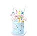 YZCX Decorazione Torta Kit Compleanno Cake Topper Nuvola Arcobaleno per Bambini Ragazzo Ragazza (Giraffa)
