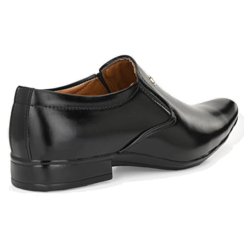 Image of Leatherkraft Formal Heeled Slip-On Shoes