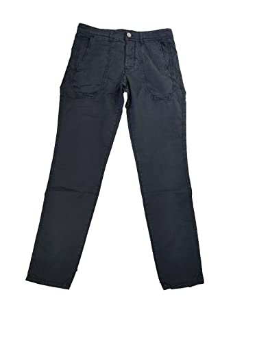  Jeckerson Pantalone in Cotone con Short Patch Blu Scuro (45, Numeric_31)