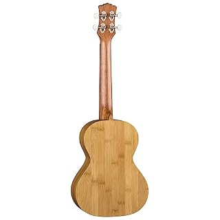 Luna Bamboo Tenor Ukulele with Gigbag - Les Beatles, Paul McCartney, John Lennon, RIngo Starr, George Harrison Luna Bamboo Tenor Ukulele with Gigbag – Image 4