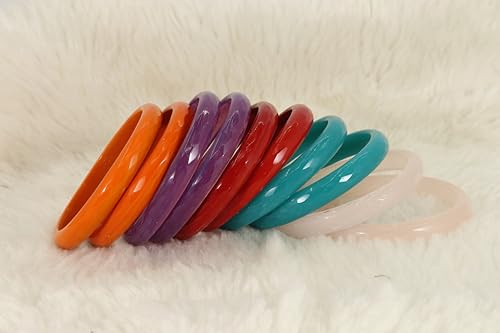 Image of NMII Glass Bangles Set for Women & Girls