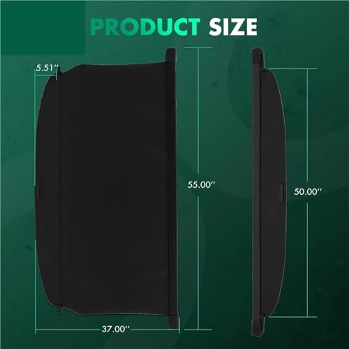Cache-bagages rétractable contre le vol dans le coffre arrière de Jeep Grand Cherokee 2006-2010