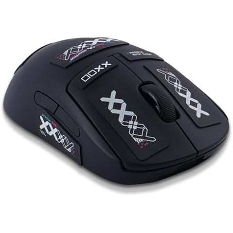 JOMKIZ Mouse Grip Tape Ultra-Thin Personalized DIY Universal Mouse Anti-Slip Stickers for Self-Adhesive,Pre-Cut,Sweat-Resistant,Professional Mice Upgrade Kit,for The Most Demanding Gamers Cover