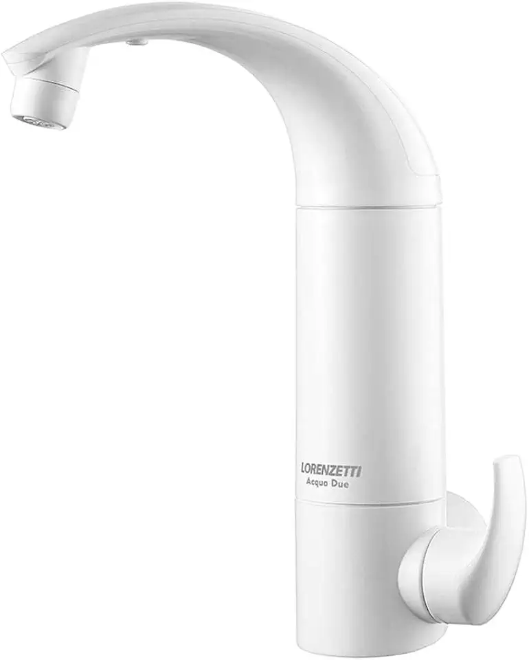 Purificador de Água com Torneira Parede Acqua Due Branco LORENZETTI