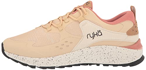 Ryka Kudos Tênis feminino para trilha e caminhada, Bronzeado, 6.5 Wide