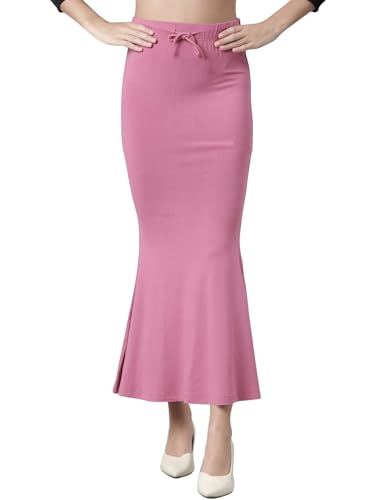 Image of Toochki Stretchable Saree Shapewear Petticoat for Women, Cotton Blended,Petticoat,Skirts for Women,Shape Wear Dress for Sarees