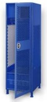 Pucel Enterprises, Rhino Gear Locker - Without Door - With Solid Sides, Rgl-Btt, W X D X H: 24 X 24 X 72, Weight: 185, Color: Vista Green, Gl-2472-24-Fl-Np