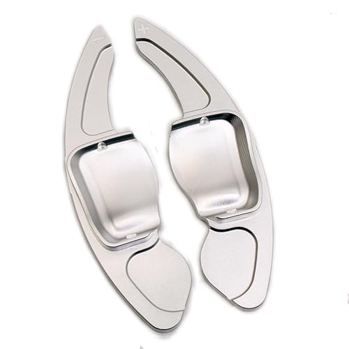 �p�h���V�t�g Compatible With For Golf 6 MK6 R For GTI R20 2009-2014 For Passat B6 B7 For CC 2011-2015 �X�e�A�����O�z�C�[���p�h���V�t�g�G�N�X�e���V������(Silver